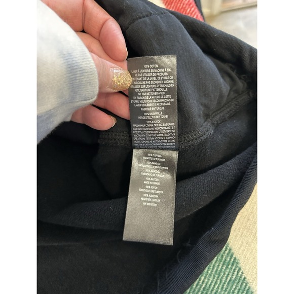 Ted Baker London Mens Half Zip Pullover 100% Cotton Sweatshirt Black Sz 6 (2XL) - Picture 7 of 7